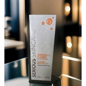 SERIOUS SKIN CARE-C3 Plasma Extreme Maxi Filler C Intense 30oz - New & Sealed